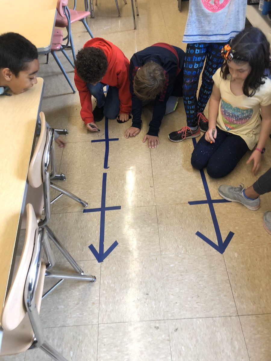 MrjVolpe's tweet image. Math Movement is perfect for Vertical Number Line Rounding. Find where the number would go and then ask yourself, “which number am I physically closer to?” #4thgrade #math #mathmovement #rounding #approximation #handsonlearning