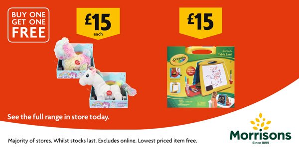 morrisons toys offer