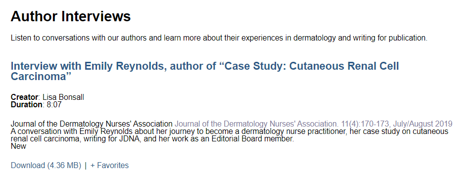 JournaloftheDNA's tweet photo. New Podcast - Listen in!
#dermatology #podcast #dermNP #JDNA #nurseauthor
https://t.co/KSUn2giOpY https://t.co/giSVrZJxyf