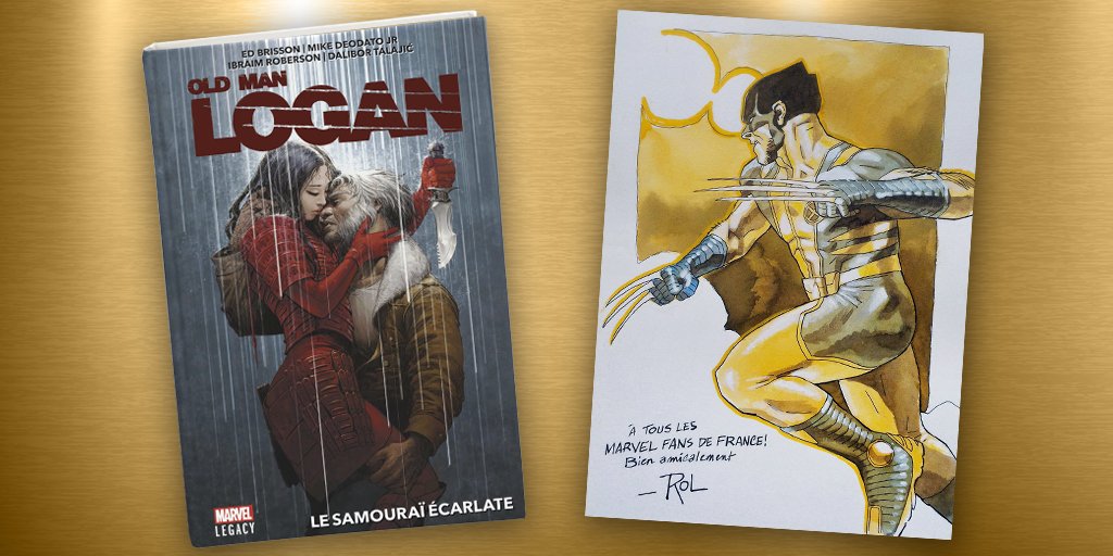 paninicomicsfra's tweet photo. Pour la sortie d'OLD MAN LOGAN : LE SAMOURAÏ ÉCARLATE, nous vous offrons un original de Wolverine par Roland Boschi ! Pour cela, rien de plus simple, il suffit de commenter en donnant le nom de votre mutant préféré, RT + follow ! Tirage au sort le 20 octobre ! https://t.co/qI16I2YyFO