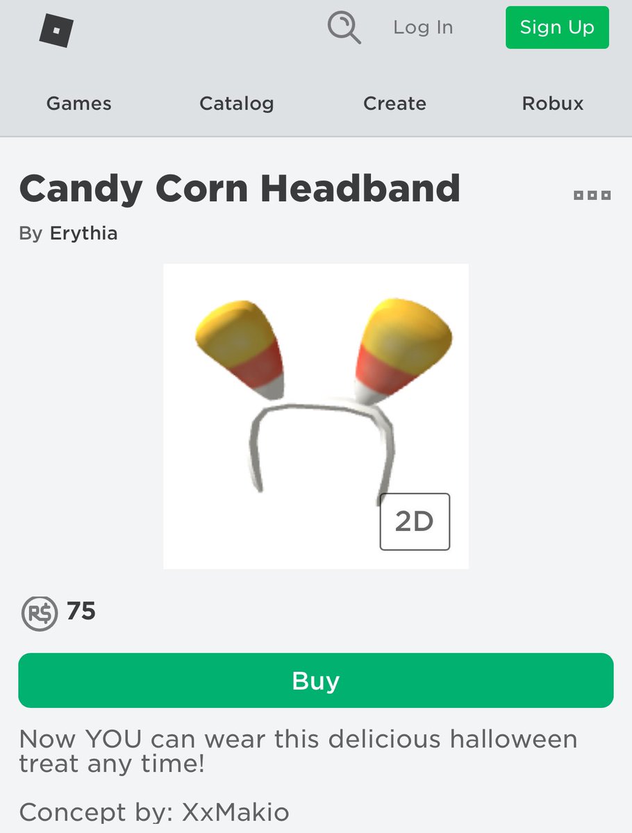 Makio On Twitter The Candy Corn Headband Is On Saleeee This Collab With Erythia Roblox Is Actually The Best Thing That Can Happen To Me I Hope I - roblox corn related keywords suggestions roblox corn