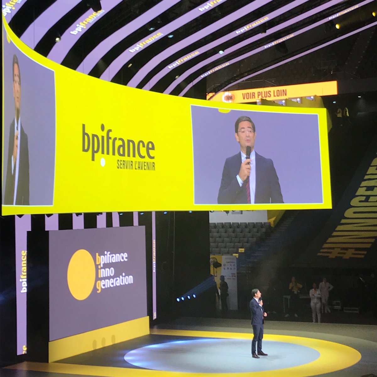 <a href="/NicolasDufourcq/">Nicolas Dufourcq</a> nous a parlé du désir de liberté des entrepreneurs qui leur permet de se dépasser dans l'adversité et de fédérer autour d'une vision, d'un projet !🚀
<a href="/Bpifrance/">Bpifrance</a> #InnoGénération