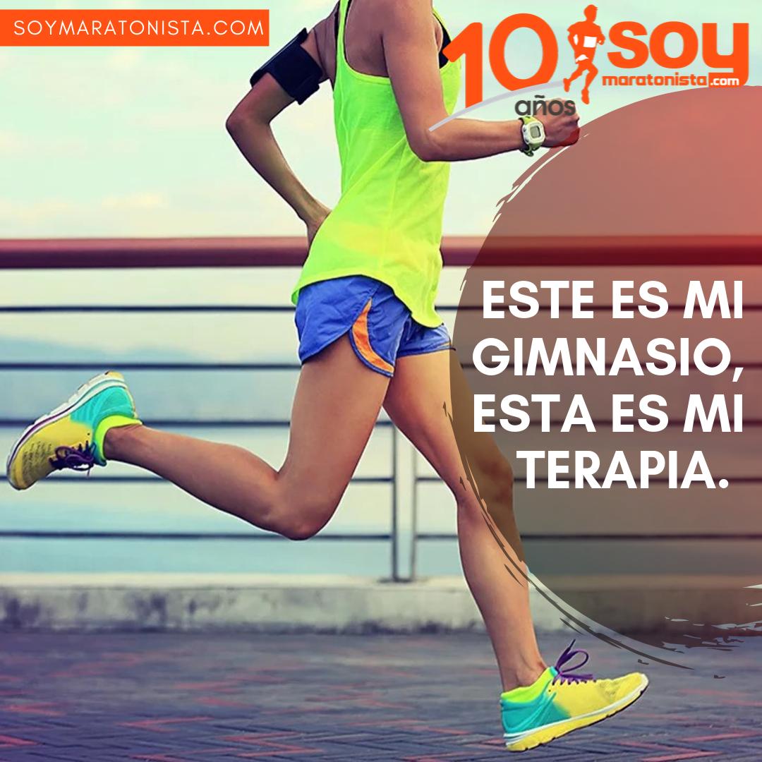 soymaratonista's tweet image. Para muchos runners, correr se ha convertido en una terapia, no es para menos, una terapia es un proceso de trabajo interior y evolución personal. ¿Quién está en su terapia hoy? #FrasesRunning #SoyMaratonista #Running #Run #Correr #SoyRunning #Team #Terapia #Runners #Gym