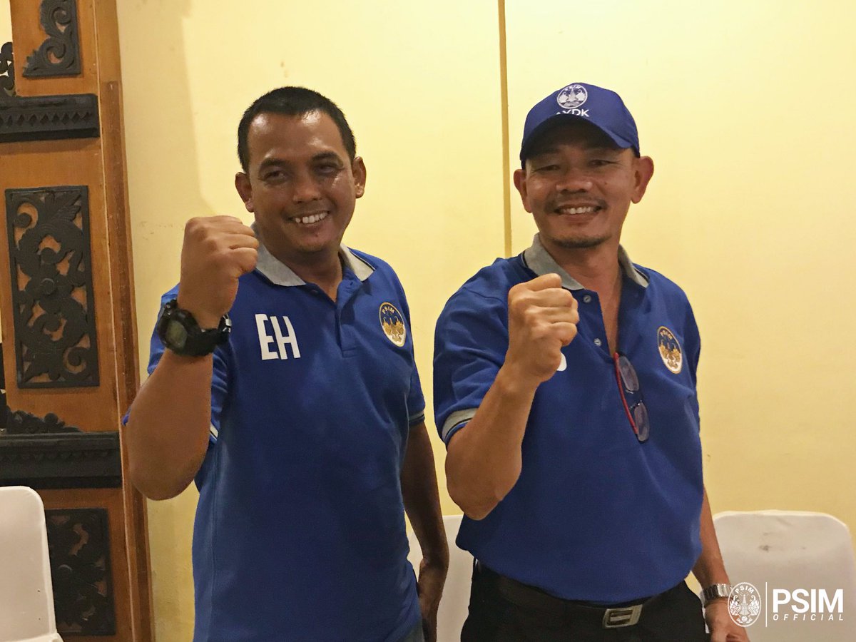 Selamat bergabung Liestiadi (pelatih kepala), dan selamat kembali Erwan Hendarwanto (asisten pelatih).

Semoga duet ini mampu meneruskan perjuangan PSIM musim ini dengan baik sesuai harapan kita semua.

#LaskarMataram #AYDK #SpiritOf1929
