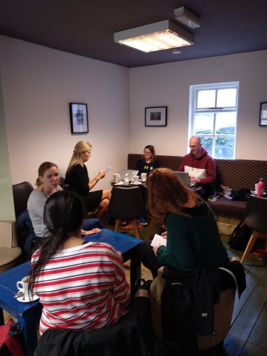 We're having a great time in The Lane Café, hosting a co-working session for #WorldMentalHealthDay2019