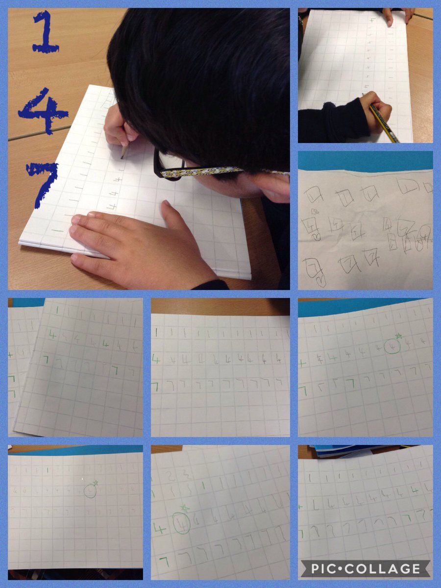 Canon_J_EYFS's tweet image. Numbers, numbers, numbers in our new number books. Lots of Digit Dancing means Reception think 1 4 &amp;amp; 7 are "easy peasy" #makingmathsmagic #digitdance #EYFS #readytowrite #CROW