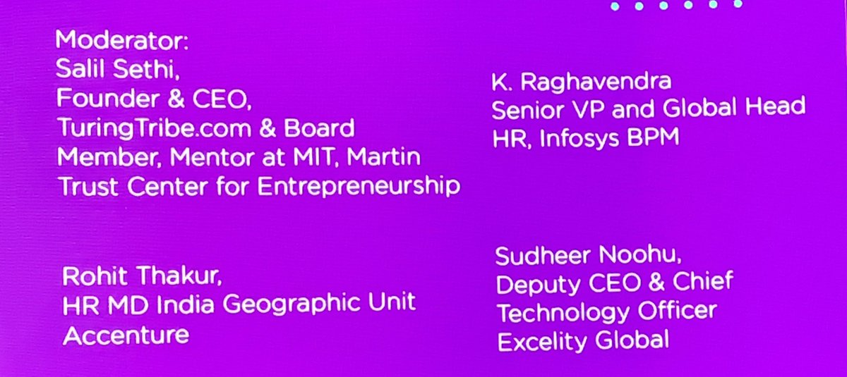 manohr's tweet image. #gigeconomy #gigworkers #realchallenges for businesses and #StrategicHR 
1. Pricing models 
2. Background checks 
3. Conflict of interest 
4. Sensitive Data, Tech-Security, Copyrights 
5. Contracts and Controls 

Amazing session! @KRaghav2014 @SHRMindia #SHRMIAC19