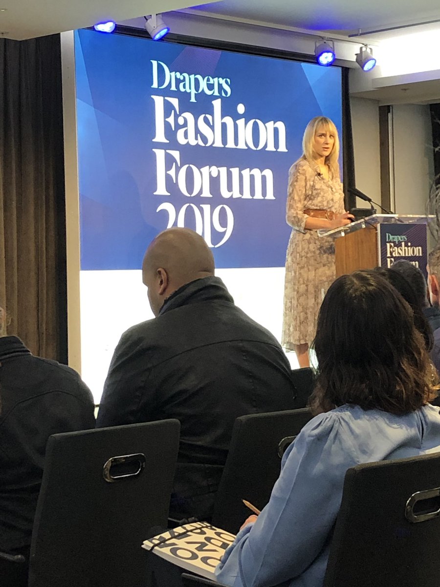 It’s only just started but already plenty being discussed @drapers fashion forum  #bricksandmortar #consumerconnection #sustainability #fabricinnovation