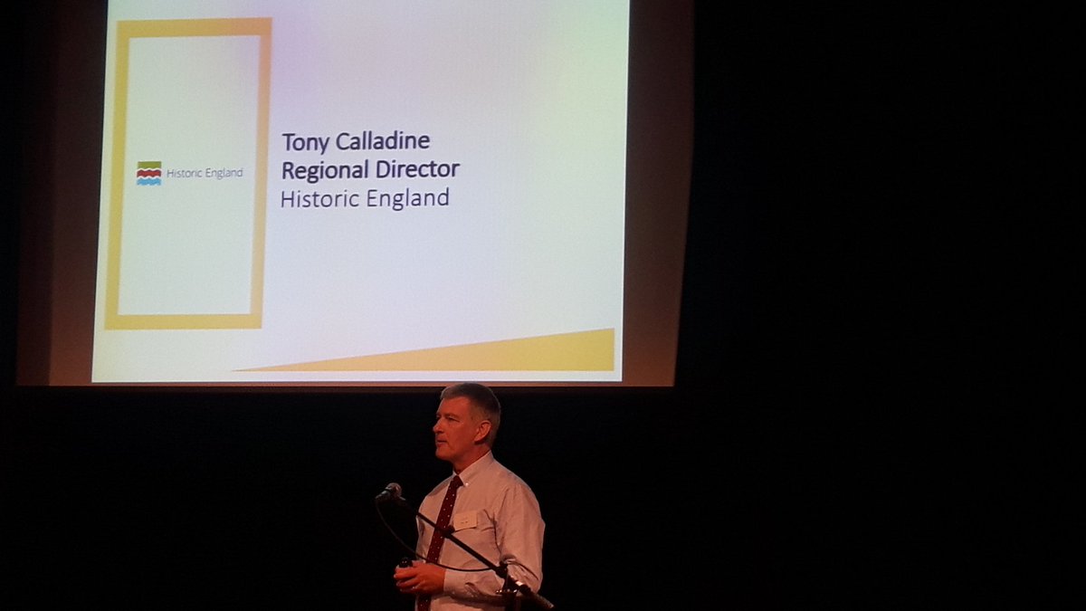 Lowestoft Cultural Conference, #lowestoftculture Tony Calladine Regional Director <a href="/HistoricEngland/">Historic England</a> speaking about the value of Heritage Action Zones and how Lowestoft's past and heritage contributes to its USP and can help secure its future.
