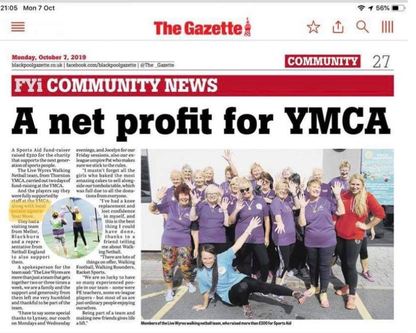 We've helped thousands get active, meet new people, improve mental wellbeing and provide a safe and supportive environment for residents of the Fylde Coast to lead healthier and happier lives........ We have not helped anyone sell their homes for years <a href="/The_Gazette/">Blackpool Gazette</a> 🤣🤣