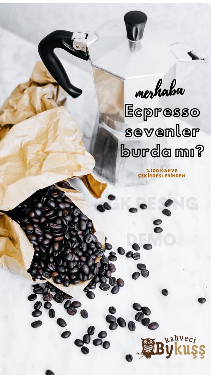 Merhaba ☺️☺️ #şehrinkahvecisi #kahvecibykuss #espresso #Coffee #coffeetime #Gaziantep #İstanbul #ankara #love #London #NewYork #Orlando #Boston #izmir