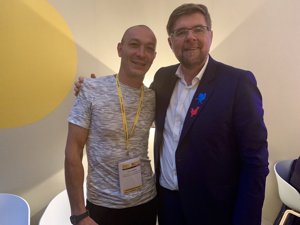 Très belle rencontre avec <a href="/Chris_BALLOIS/">Chris BALLOIS</a> , recordman du monde de vitesse en #Kitesurf mais aussi entrepreneur et fondateur de <a href="/handiconsulting/">Handiconsulting</a>. Oser entreprendre, cultiver sa différence pour relever des défis toujours plus hauts 🚀
#InnoGeneration