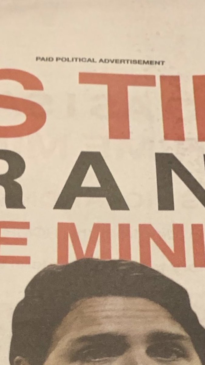 gullo_anthony's tweet photo. @denisebatters Just like the PC party to hise the truth, read the tag line who paid for that on #globalMail https://t.co/I8usiVM56R