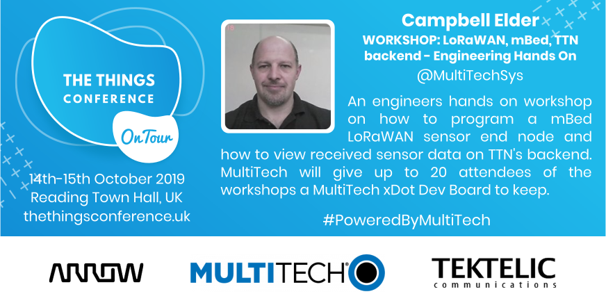 Less than 12 hours left to get your tickets for #TheThingsConferenceUK and learn about #LoRaWAN!

From "getting started" workshops like this one by <a href="/MultiTechSys/">MultiTech</a> to #DataScience #101, and #MachineLearning, this is the place to be!

Get your tickets now at eventbrite.co.uk/e/the-things-c…