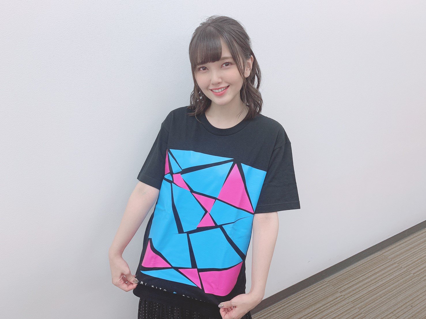 鬼頭明里 フルグラフィックTシャツ 埼玉公演 ⚡️FC会員限定「2DAYS通しチケット」限定特典⚡️ FC会員限定