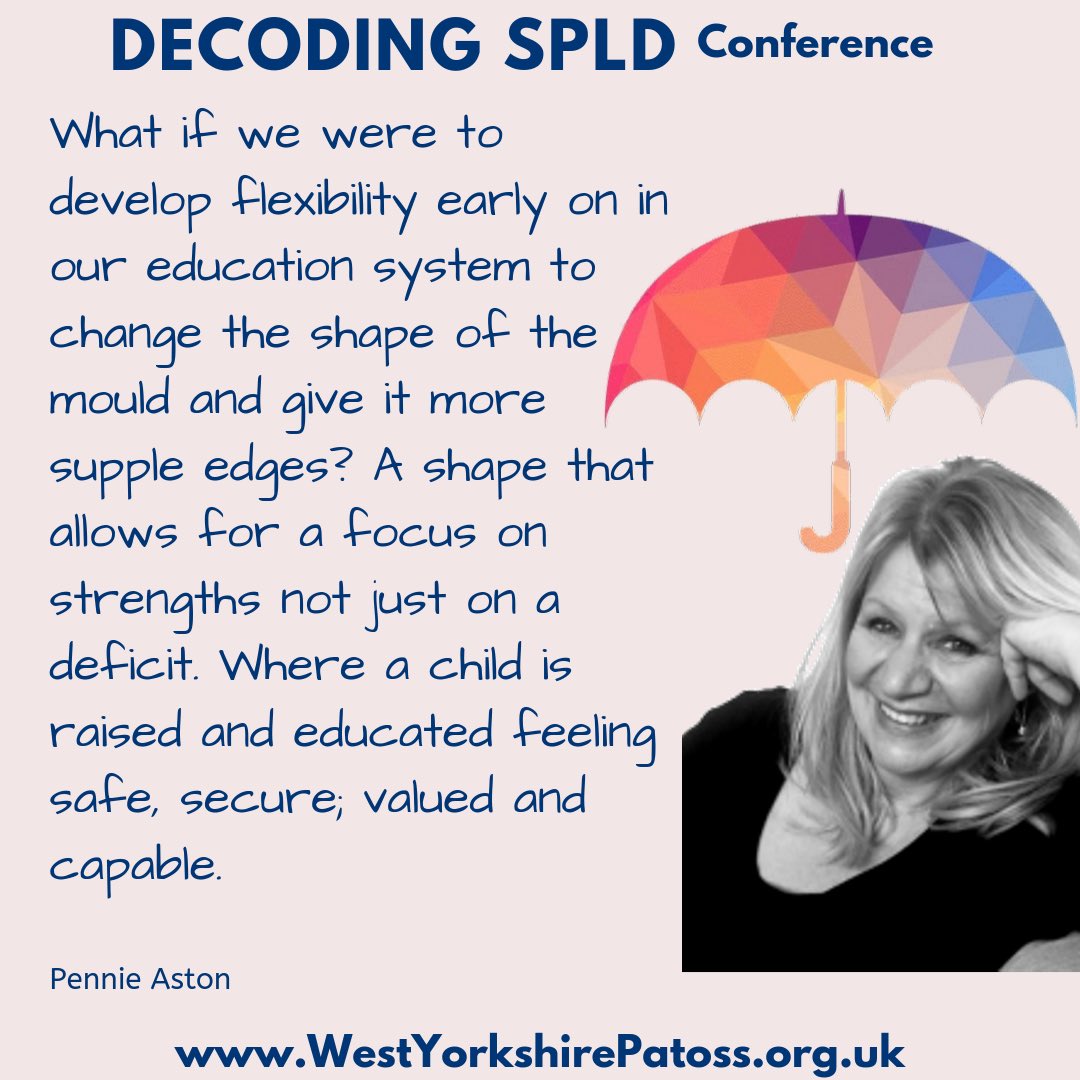 Dyslexia Awareness Week and #WorldMentalHealthDay Pennie Aston: What if...?#selfesteem #learneridentity  #positivedyslexia #dyslexicadvantage #equality #inclusion #neurodiversity #dyslexiaawarenessweek #daw #DecodingSpLD #conference #training #teacher #senco #education #dyslexia