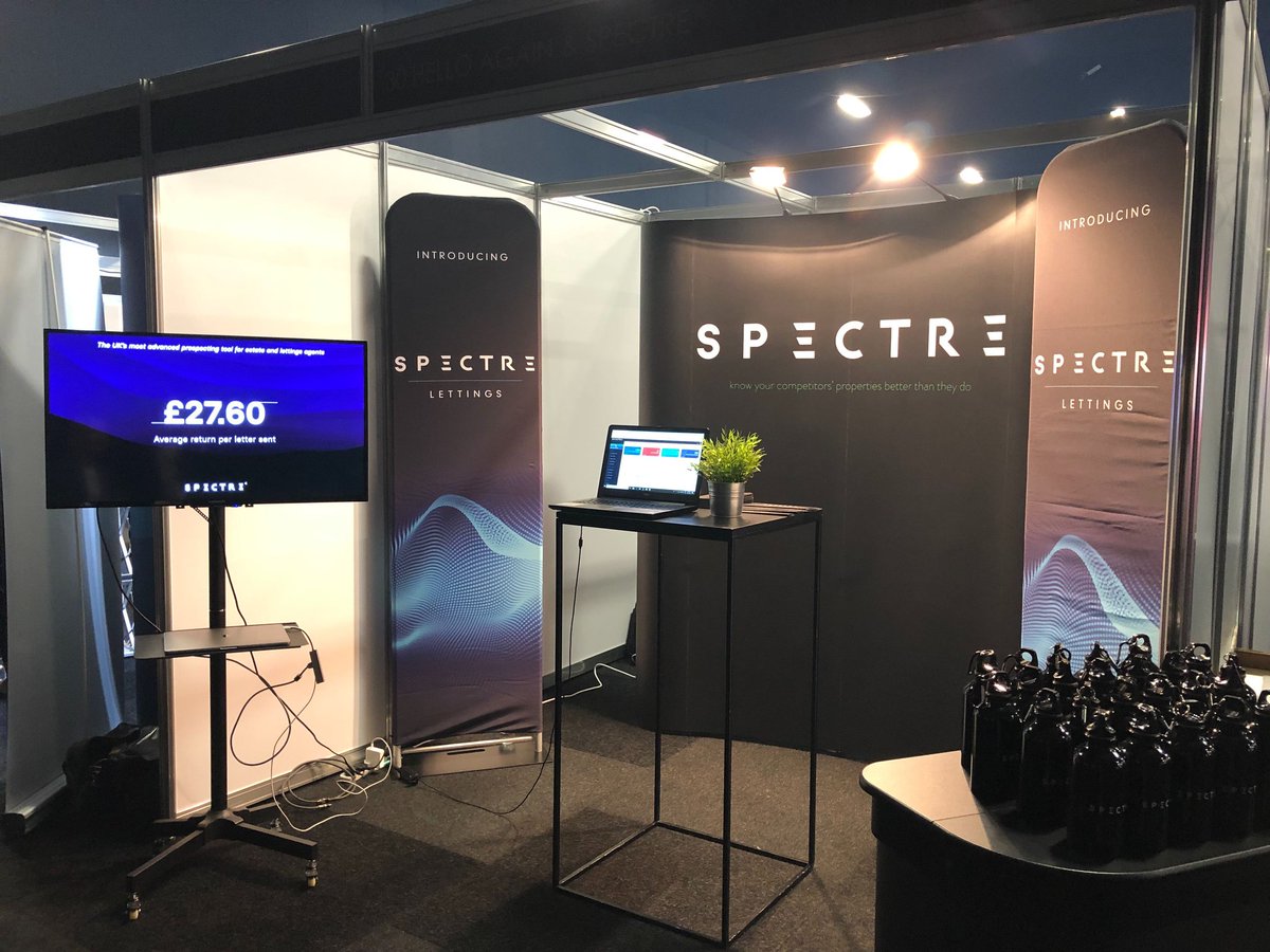 SpectreSoftware's tweet image. Hope you all enjoyed the People, Systems and Brand panel staring our very own @hstaff1! We're all set up at Stand 30. Stop by, say hello, and grab one of our famous Spectre bottles! #EAMasters #PropTech