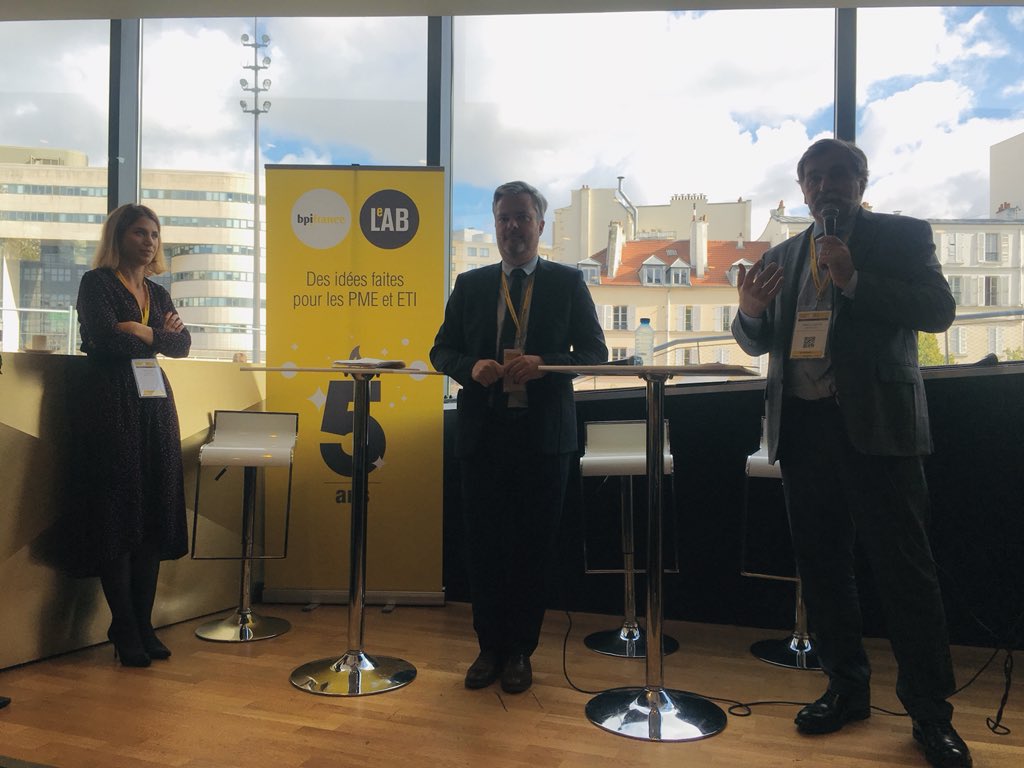 Nous fêtons aussi aujourd’hui les 5 ans de <a href="/BpifranceLeLab/">Bpifrance LeLab</a> ! 🎂 

5 ans passés à co-construire, accompagner, penser l’avenir avec les dirigeants des #PME et #ETI et nos partenaires académiques sur des thématiques la #RSE, la marque employeur, la #TransfoNum, etc.

#InnoGénération