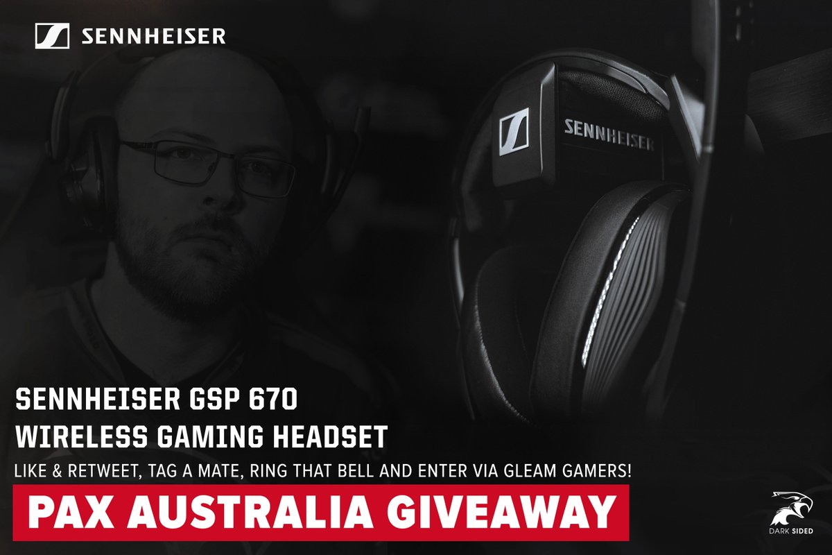 DarkSided's tweet image. Thanks to our @SennheiserGamer family, we're giving away two GSP670's, also known amongst us as the wireless beasts. You can win one at @PAXAus (details to come) - although, if you can't make it this weekend, enter our online one below 🥰

👉 enter here: bit.ly/329sPiA