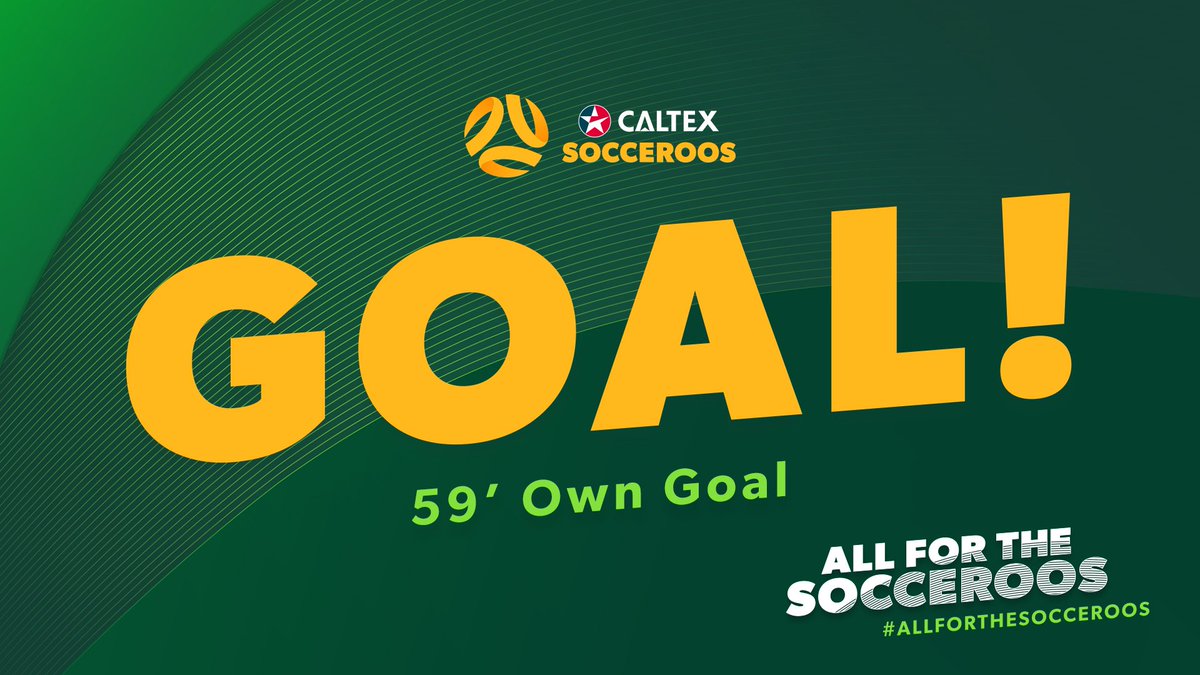 Socceroos's tweet photo. 59' | GOOOOOAAAAAAALLLLLL!!!

Souttar's deflected header makes it four.

4-0 #AUSvNEP #AllForTheSocceroos https://t.co/OXb9pwZol6