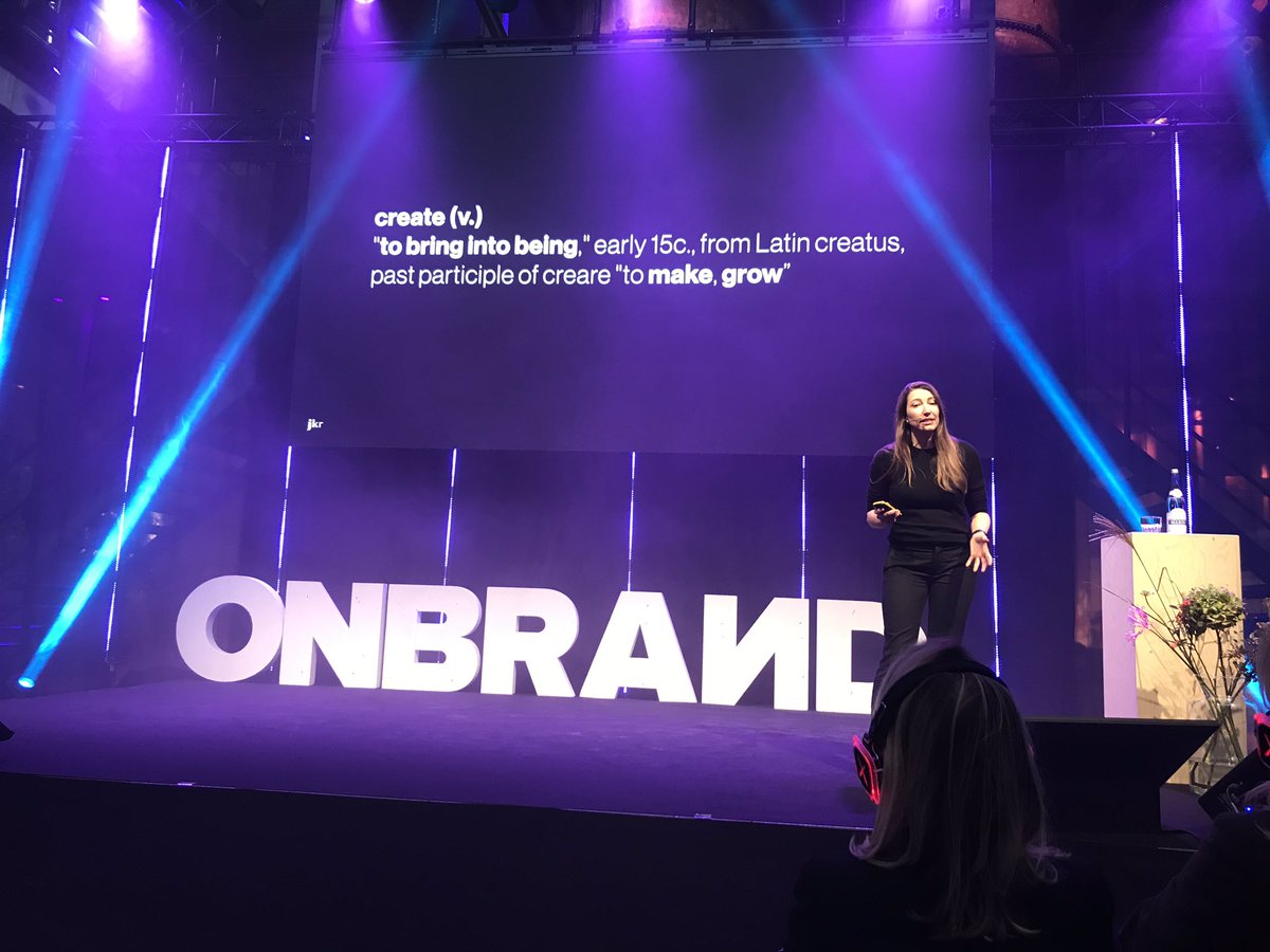 SpaceMarketeer's tweet photo. There is not definition for creativity. #OnBrand19 https://t.co/n2feOe0bR1