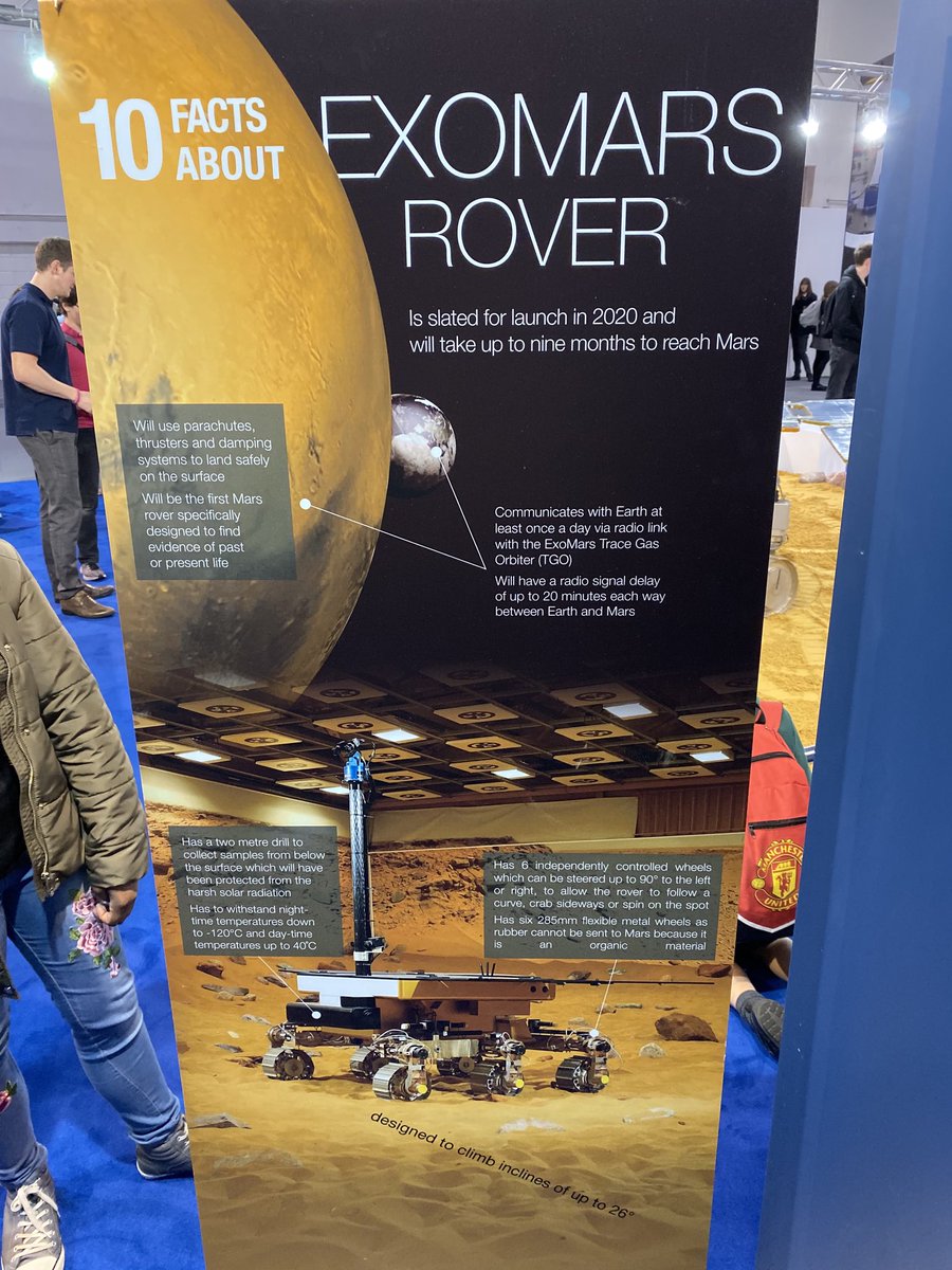 LLOBScience's tweet image. ExoMars Rover #llobLon19