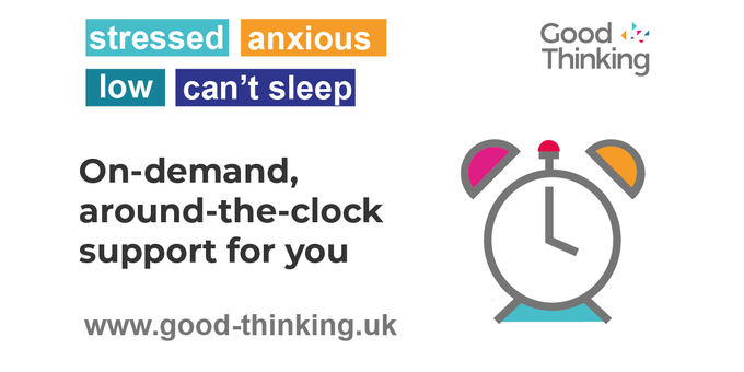 Today is #WorldMentalHealthDay. 1 in 4 adults and 1 in 10 children experience mental illness, and many more of us know and care for people who do. There are resources that are available to help you take care of your mental health here: bit.ly/2MpLDTV @GoodThinkingUK