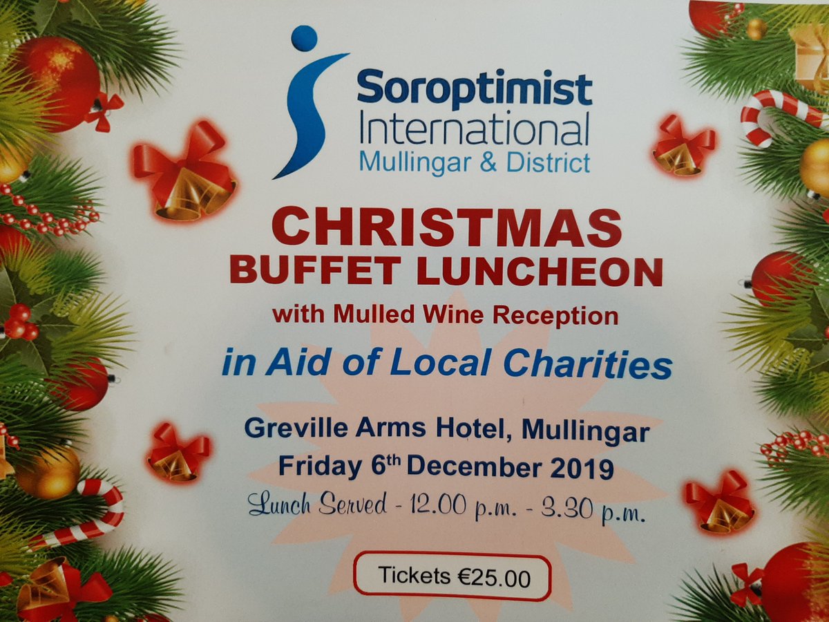 I know it's only October...but please save this date and join us for lunch in December. Every cent raised goes directly to local charities.