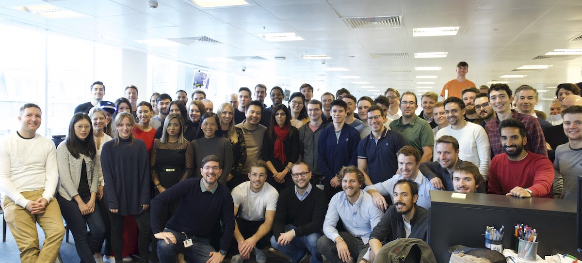 Mako united. Dealing for Donations Day is a special day for Mako and the charity partners we're proud to support. A fun day of games, competitions, boxing, rowing, and riding a rodeo shark (!) began with a group photo. pic: <a href="/hardyccphotos/">Sean Hardy</a> #Mako20 #DFDD2019 <a href="/WeSeeHope/">WeSeeHope</a> <a href="/SelbyTrust/">Selby Trust</a>