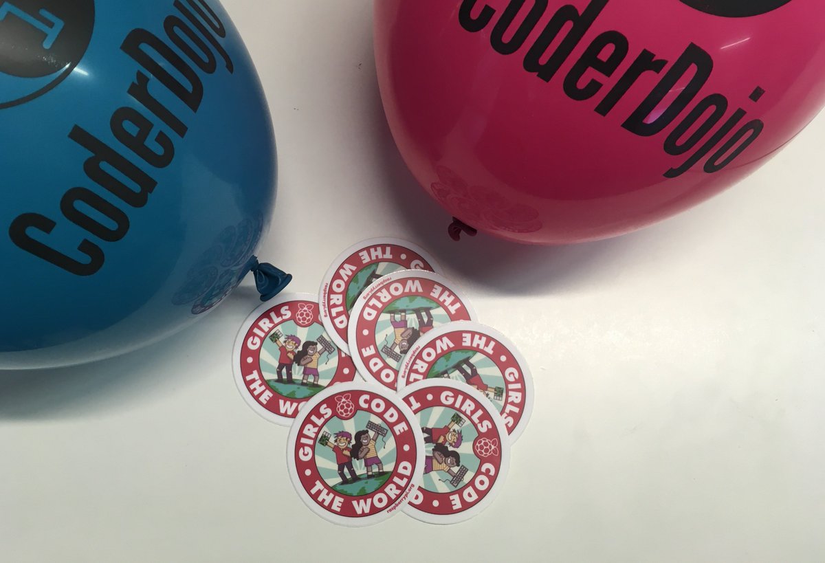 CoderDojo's tweet image. Tomorrow we celebrate #InternationalDayOfTheGirl 

Is there a girl at your #CoderDojo club you’d like to give a shout-out to? Tell us about her using the hashtag #CoderDojoGirls and you could win some awesome stickers! 🧕🏻👧🏽👩🏻

#IDG #GirlsinSTEM #GirlsCodeTheWorld #RaspberryPi