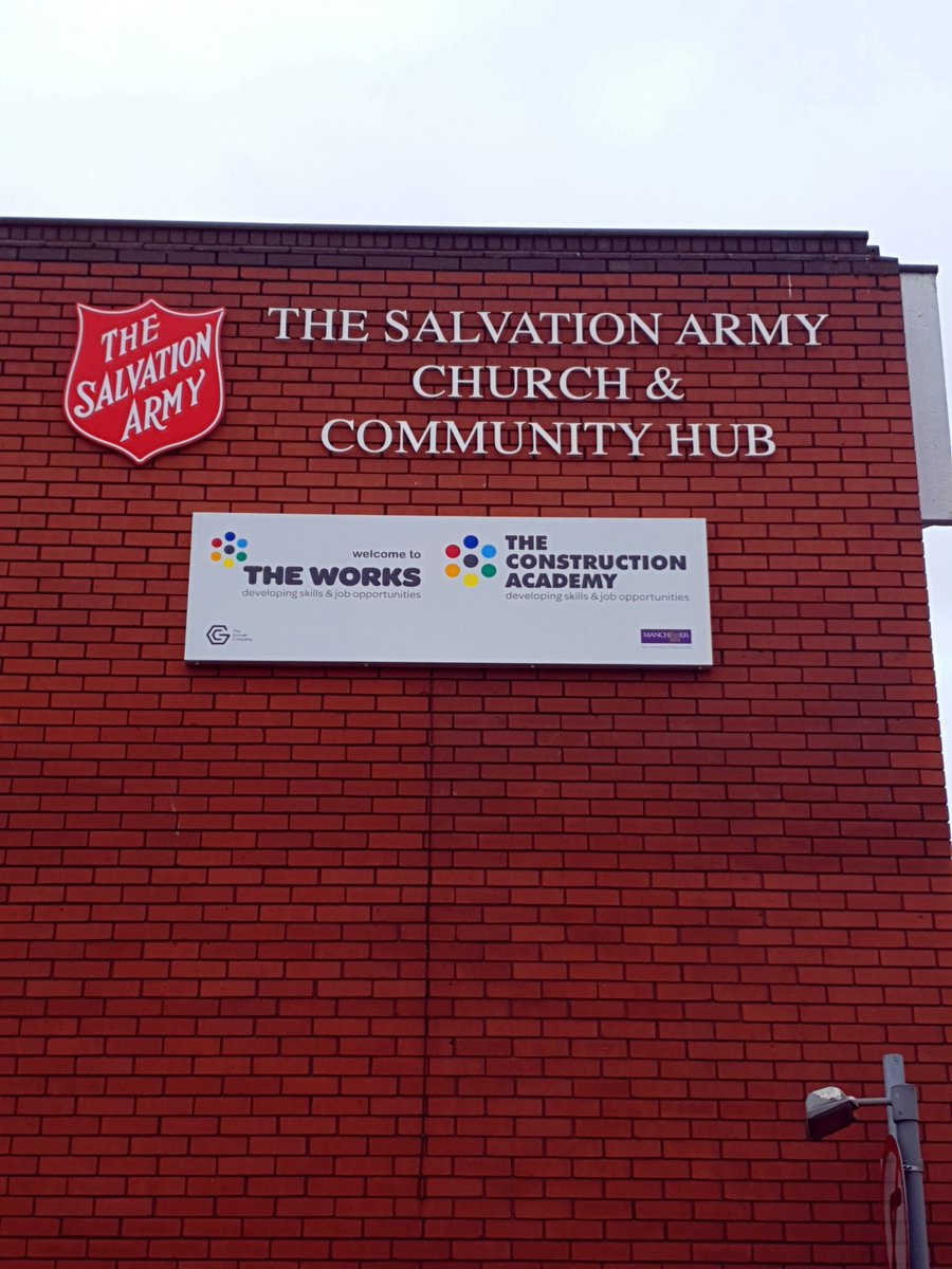 We would like to say a big thanks to <a href="/OfficialUoM/">The University of Manchester</a> for our new signs here at The Works. They look amazing!!