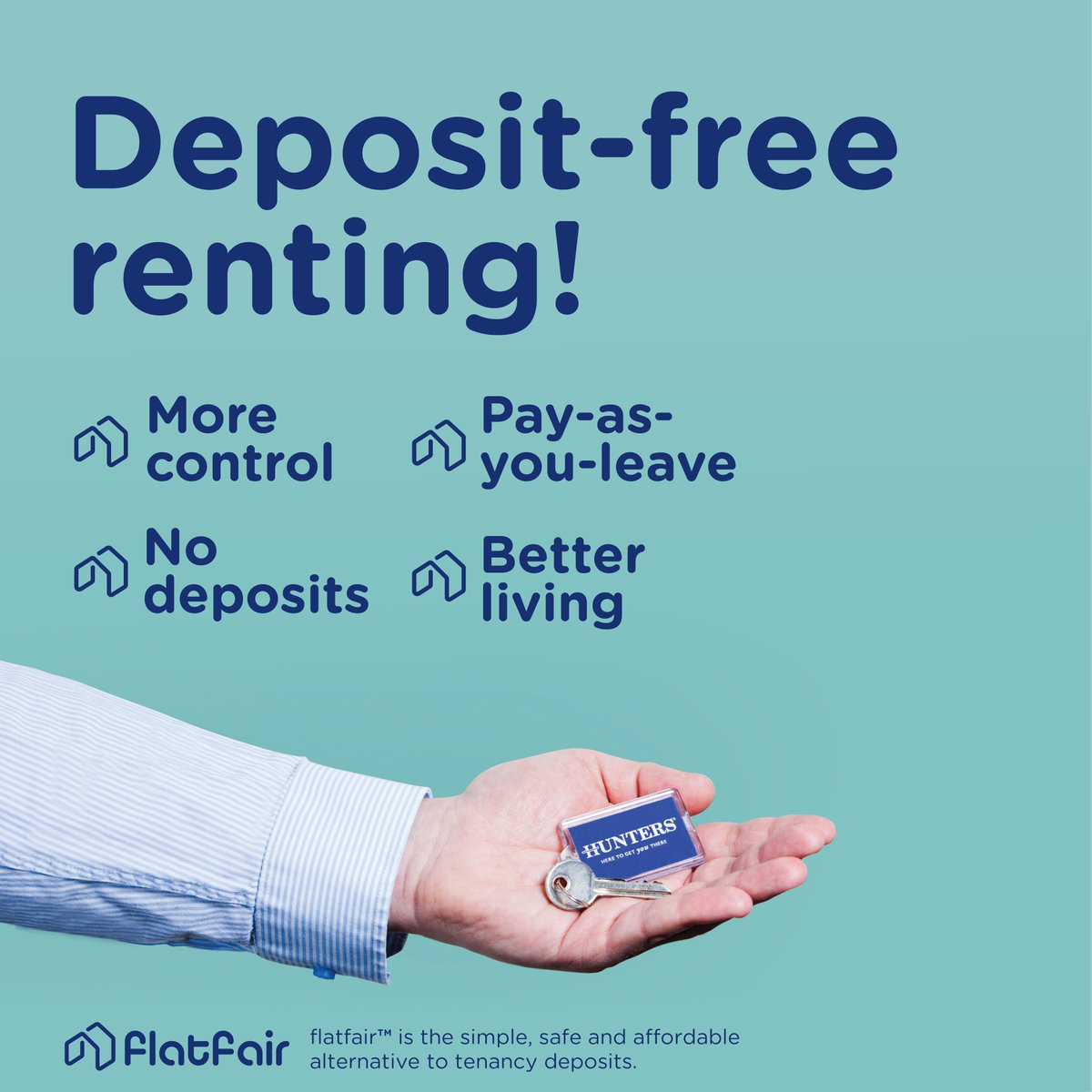 HuntersBingley's tweet image. Deposit alternatives now live! #getflatfair

✅No deposit
✅Healthier finances
✅Control on-the-go via online platform
✅Pay when you leave
✅Keeping it fair with access to Independent Dispute Resolution.

Contact us on 📞 01274 567711 to find out more