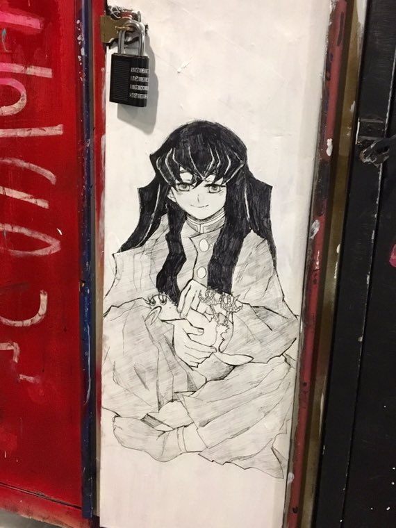 i drew *that* panel of mui on my locker at school 