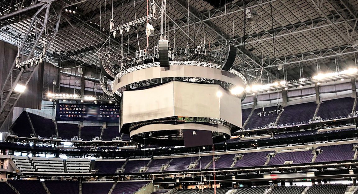 instalia_eu's tweet photo. #SistemaGSL 🔊de sonido profesional de @dbaudiotechnik  en la final a cuatro, de los campeonatos de #BaloncestoUniversitario de #USBankStadium de #Minneapolis.🏀🏀https://t.co/sXH0IzgT6V

#LineArrays #Altavocesdbaudiotechnik #SistemaLineArray #AltavocesGSL #woofer #subwoofer https://t.co/PXUw1yoF2c