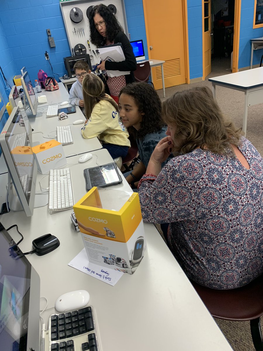 MrChrisFoster's tweet image. Great tour today showing off #RobotC @VEXRobotics #PythonProgramming #CozmoRobotics @SwiftPlayground incorporating student student choice and voice in engaged learning #EFIgnite @nstanich @MartellTrisha @keithkonyk @DrToddKeruskin