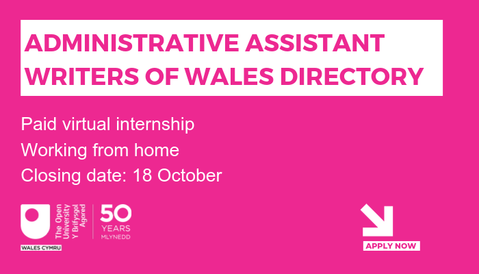 VACANCY: if you're an OU student or you've graduated with us in the last three years and fluent in Welsh, take a look at this virtual internship with <a href="/LitWales/">Literature Wales</a> 

opportunityhub.open.ac.uk/students/jobs/…