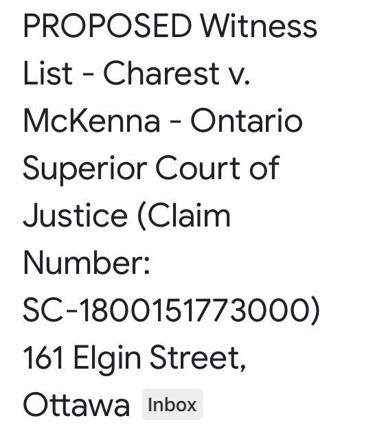 I am told this Trudeau Minister is being sued by a former employee in her constituency office. I don’t think we can expect to learn any details until after the election. #elxn43 #cdnpoli #lpc