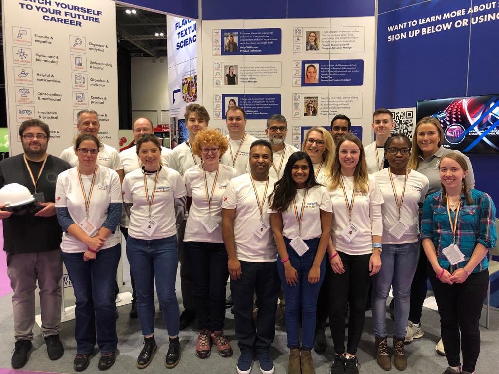 pepsico_uk's tweet photo. Check out our #STEM ambassadors at #NewScientistLive 👩‍🔬👨‍🔬the team will be spending the next few days inspiring people by showcasing the fantastic career opportunities available to them #STEM #Science #PepsiCoLife #NSLive2019 https://t.co/z6abD5PX9I