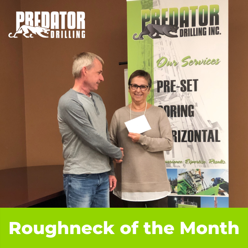 PredatorDrills's tweet photo. Congratulations to our Roughnecks of the Month, Ximena and John for their hard work and consistently demonstrating performance excellence. https://t.co/yuGZeX8nvE