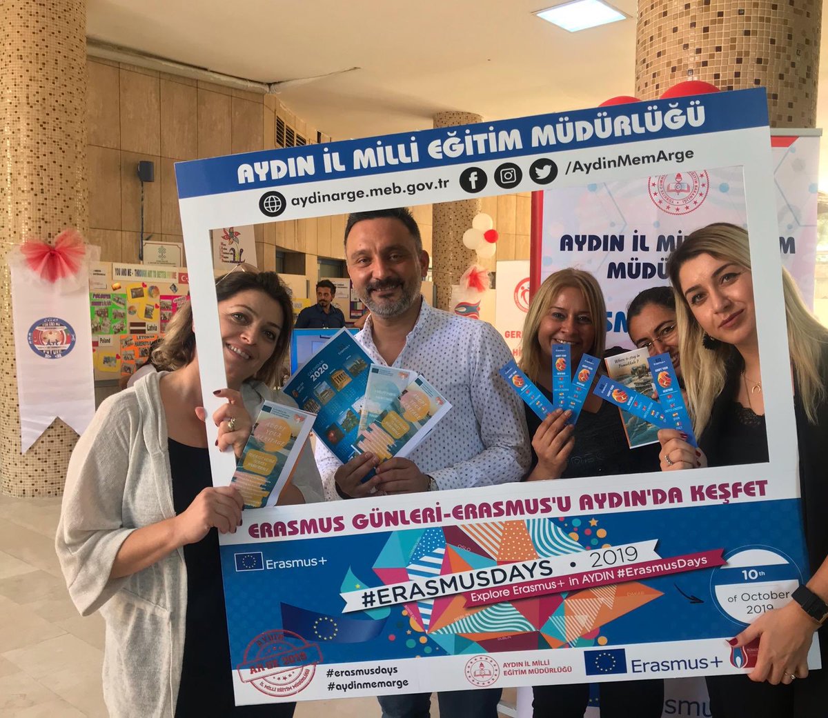 AydinMemArge's tweet photo. #ErasmusDays Aydın’da bir başka kutlanır! @ulusalajans https://t.co/CwQpuaimEJ