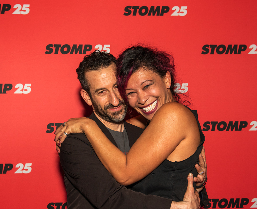 STOMPNYC's tweet photo. We love our STOMP family everyday, but we love them even more on #HugADrummerDay๐ฅ๐ #TBT #STOMP25 https://t.co/aaJRKeURMb