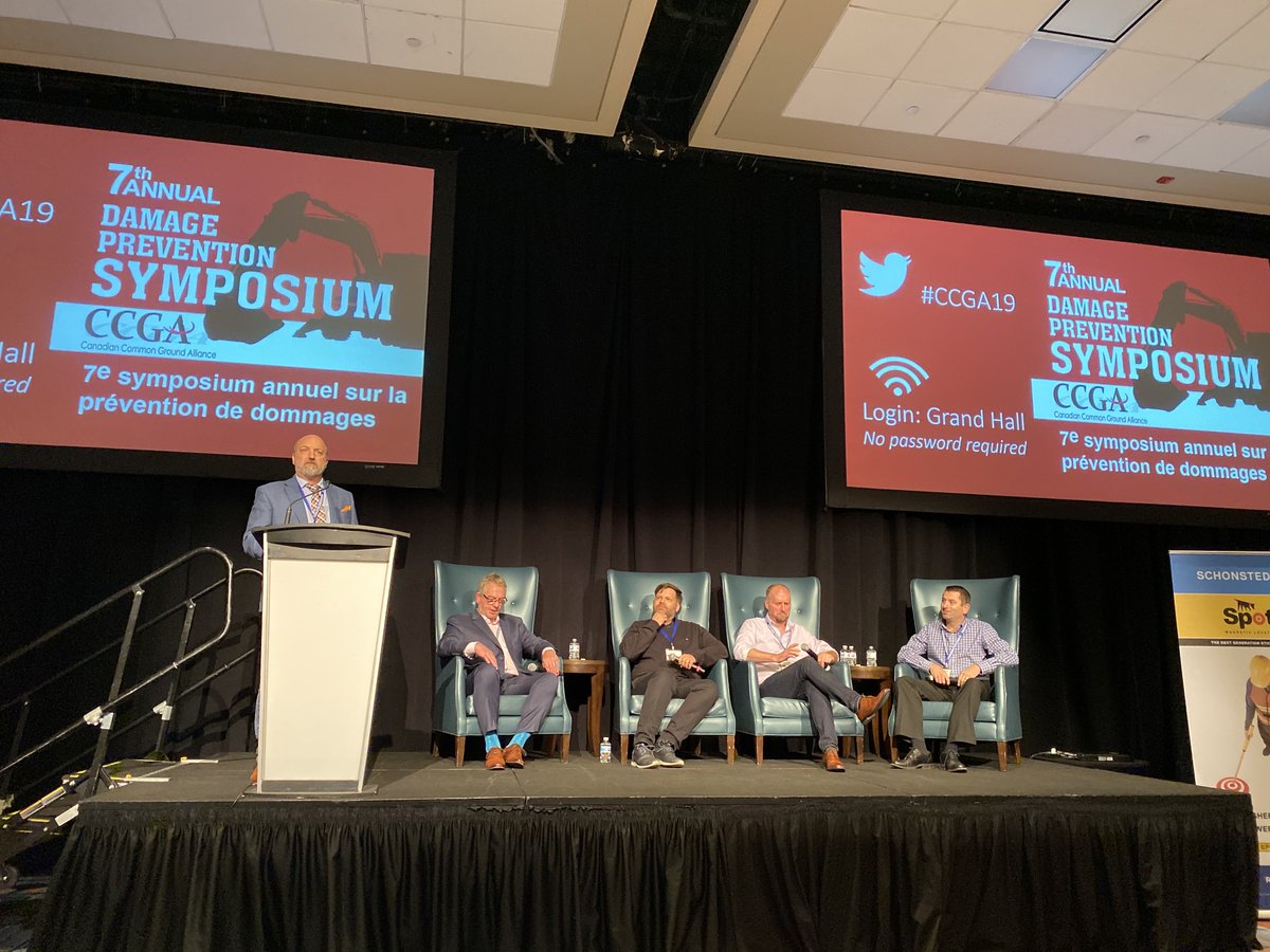 CanadianCGA's tweet photo. Sharing some moments from our 7th Damage Prevention Symposium #CCGA19 #DigSafe #ClickBeforeYouDig https://t.co/qk9HcY2Pn2
