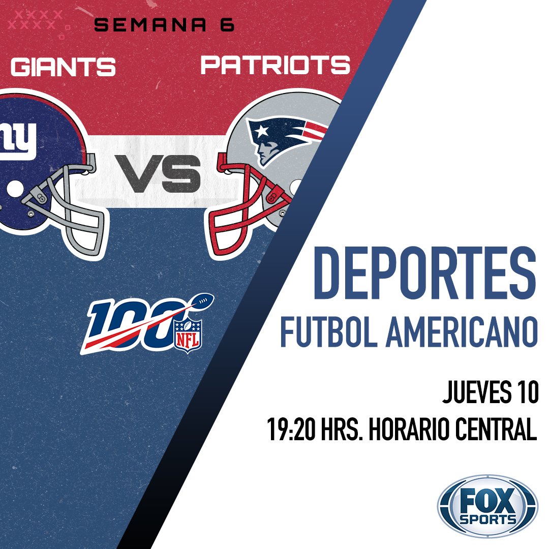 CablecomMX's tweet image. ¡Es jueves de NFL! “Giants” enfrentará a un “Patriots” que va invicto en el torneo. ¿Lograrán superar a su defensiva? Descúbrelo en este TNF por @FOXSportsMX. 🏈