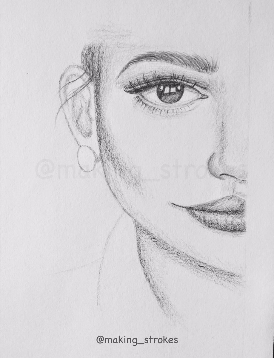 #pencildrawing #girlsketch
Eyes talk!

#making_strokes #makingstrokes #inkoctober #inktober2019 #inktober #showup #pencilsketch #sketch #pencilart #sketches #sketching #sketchart #myart #art #drawing #artist #illustration #draw #face #eyes #realisticdrawing #artwork #creative