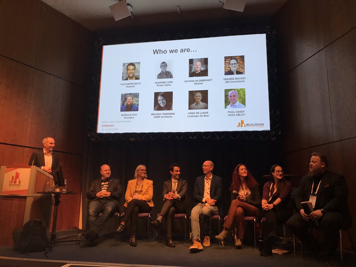 Studio_Bim's tweet image. Panel discussion about manufactures content. I think everyone agrees that there is no easy answers to this as so many different needs and requirements.  

Nathan makes a good point that terminology at least, should be generic in relation to content.

#BILTeur