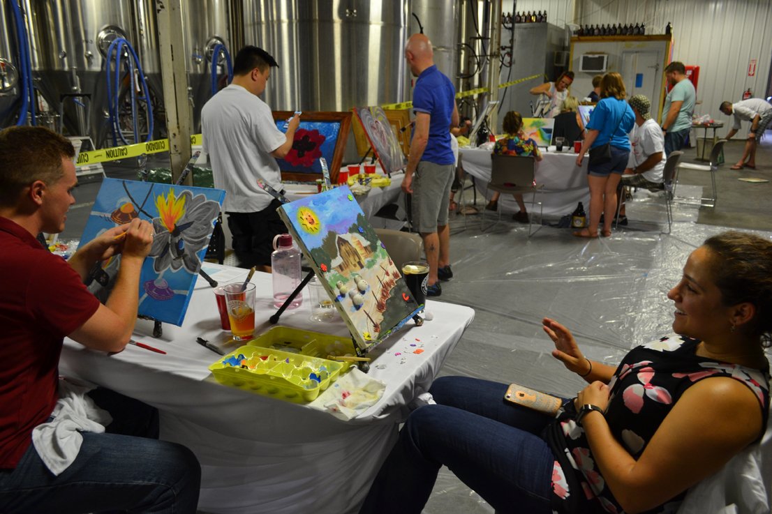 Arts4LearningIN's tweet photo. We're so excited for ReMix 2.0 tomorrow at @centerpointbrew ! Have you purchased your tickets? It's not too late! Grab a ticket for you and a friend 🎟 : https://t.co/cNST5vB4LB #ThingsToDoinIndy #ReMix #Fundraiser #Indy #Indianapolis #CenterpointBrewery https://t.co/SCkuZhSV7y