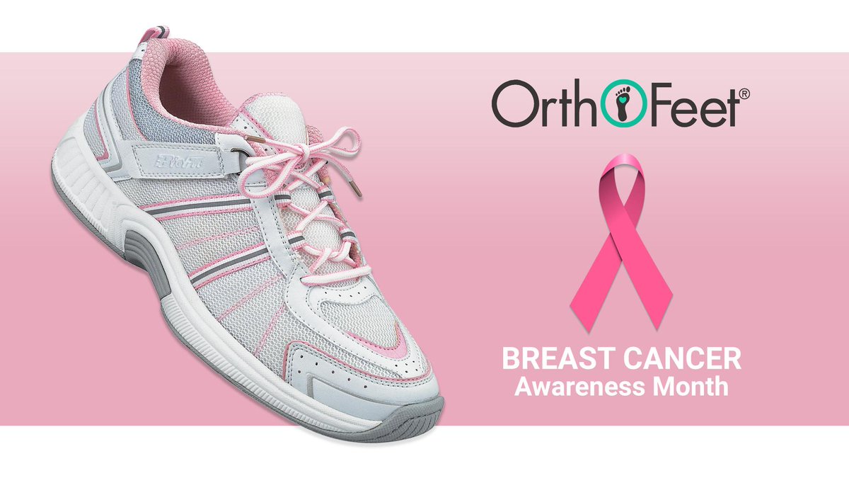 Join us in the fight against Breast Cancer and wear pink!
Purchase #Orthofeet pink Tahoe sneakers and 10% of every pair sold will be donated to #susangkomen bit.ly/31Ymk1J
- Free shipping and free returns
- Enjoy a 60 day wear test