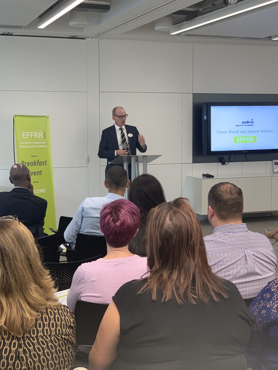 What a fantastic morning of networking and inspirational stories from John, Norman &amp; Sarah about their journeys into employment. There is so much more we can do by working together <a href="/theEFFRR/">EFFRR</a> <a href="/NewFutrsNet/">New Futures Network</a> #freshstart <a href="/TimpFoundation/">Timpson Foundation</a> <a href="/theCOOKkitchen/">COOK</a> <a href="/bounceback/">motae solo</a>
