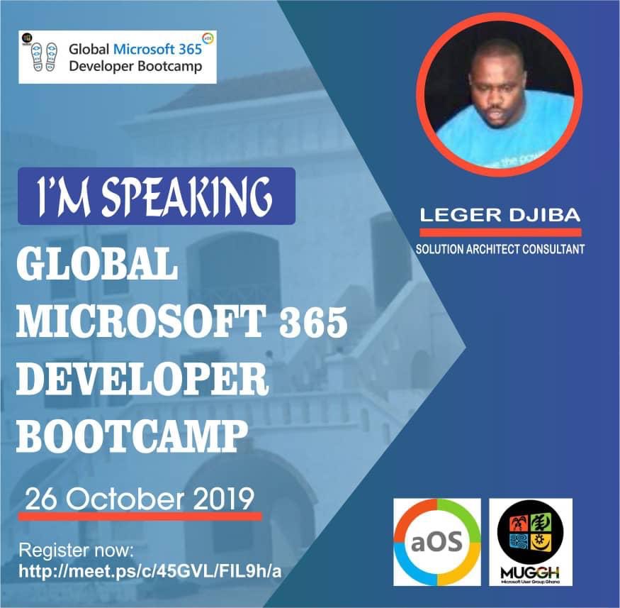 DzifaLokko's tweet photo. Be part of history..
Be a #Microsoft365Developer ..
Carpe diem! Start your road to success..
Be a #MicrosoftAddict!Lets go!
Register here..
https://t.co/XkCAQEpcpa
@OfficeDev #SharePoint, #MicrosoftGraph, @MicrosoftTeams @MsDev, @MsExcel, @Outlook @mug_ghana @abu_conde #MVPbuzz https://t.co/Pz2shkkR2N