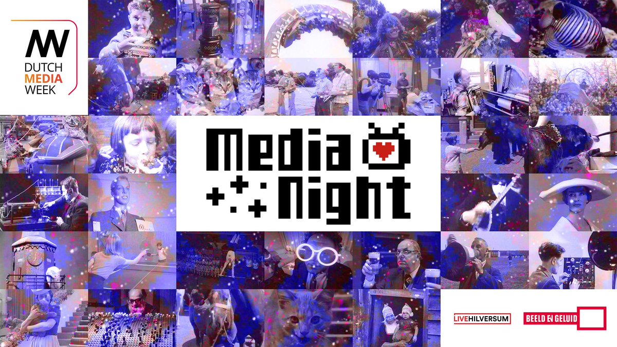 Vanavond een tof feestje in Beeld en Geluid! Kijk op dutchmediaweek.nl voor meer info. #medianight #dmw19